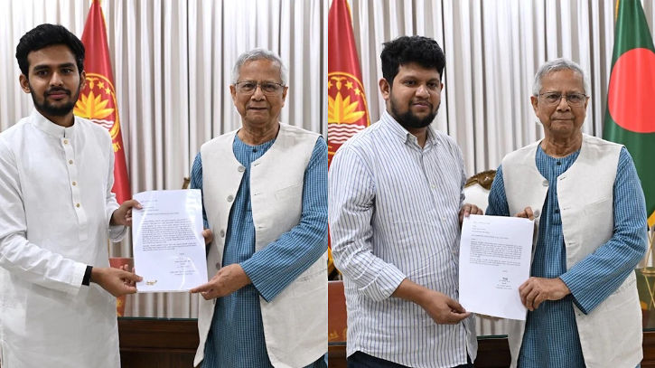 পদত্যাগ করেছেন উপদেষ্টা আসিফ মাহমুদ ও মাহফুজ আলম