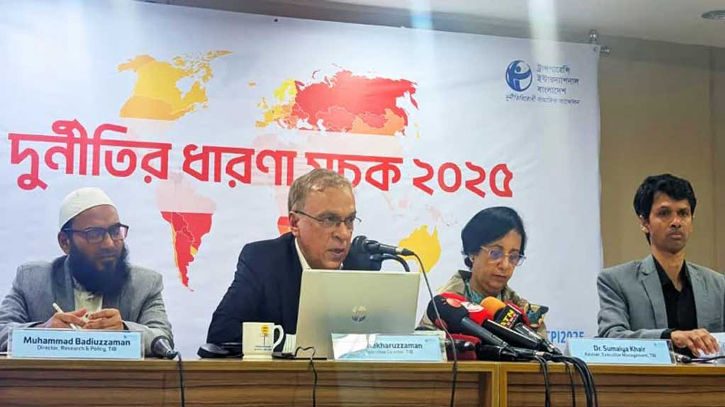 দুর্নীতির ধারণা সূচকে বাংলাদেশের সামান্য উন্নতি