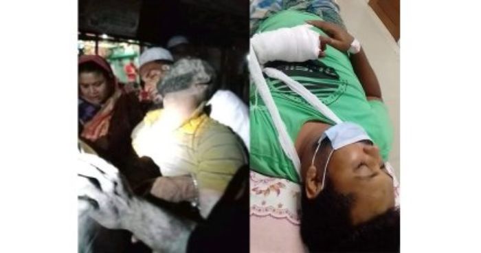 বরগুনায় চেয়ারম্যান প্রার্থী সমর্থকদের মধ্যে ভয়াবহ সংঘর্ষ, আহত ১৬