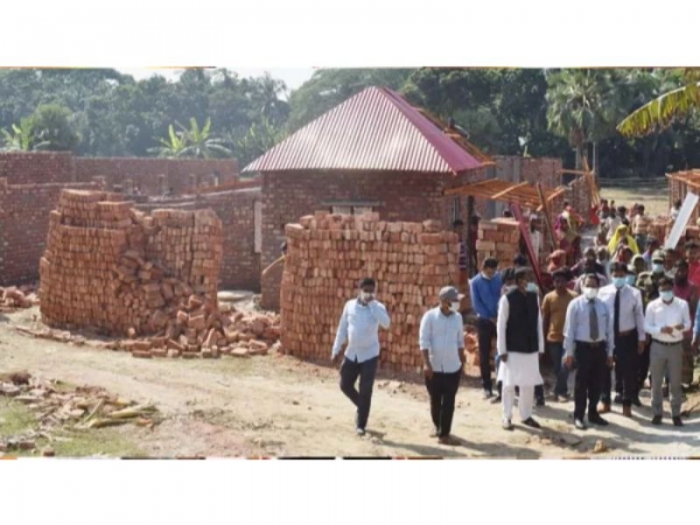 ১৪৭০ গৃহহীন পরিবার পাচ্ছে প্রধানমন্ত্রীর উপহারের বাড়ি