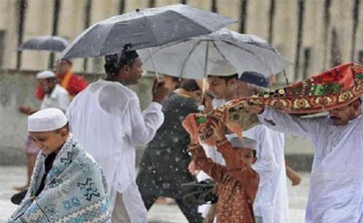ঈদের দিন বৃষ্টির পূর্বাভাস, জানালো আবহাওয়া অধিদপ্তর