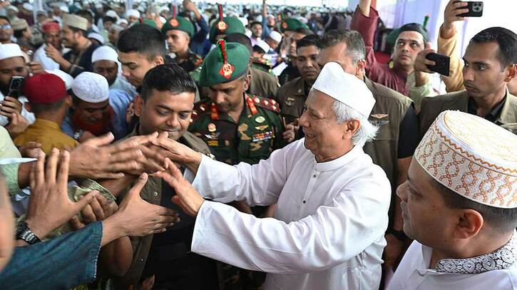১৭ বছর পরে জাতীয় ঈদগাহের ঈদ জামাতে সরকারপ্রধান
