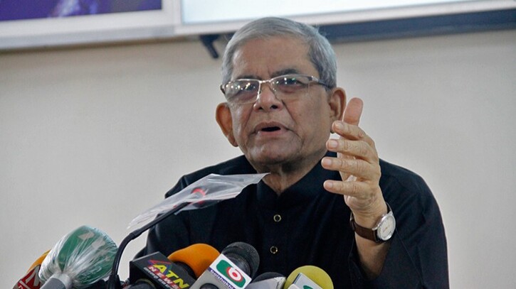 আন্দোলন থেকে দৃষ্টি সরাতেই জঙ্গিবিরোধী অভিযানের নাটক, বললেন ফখরুল