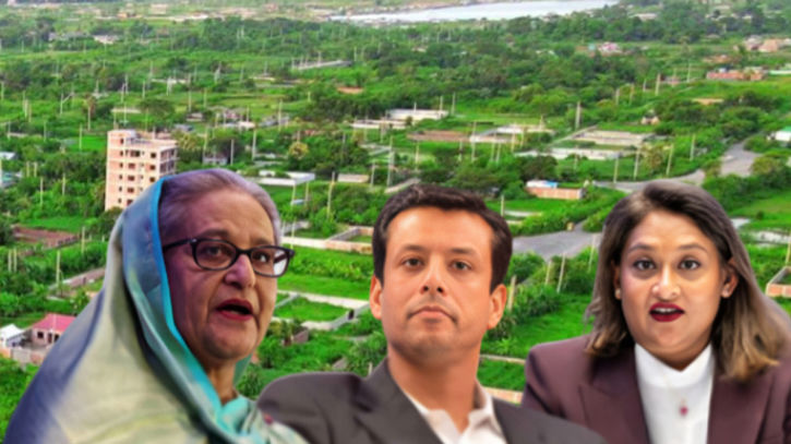 প্লট দুর্নীতি: হাসিনার ২১ বছর, জয়-পুতুলের ৫ বছর করে কারাদণ্ড
