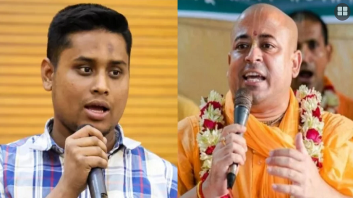 চিন্ময় কৃষ্ণের জামিন নিয়ে ইন্টারিম সরকারকে হুঁশিয়ারি: হাসনাত