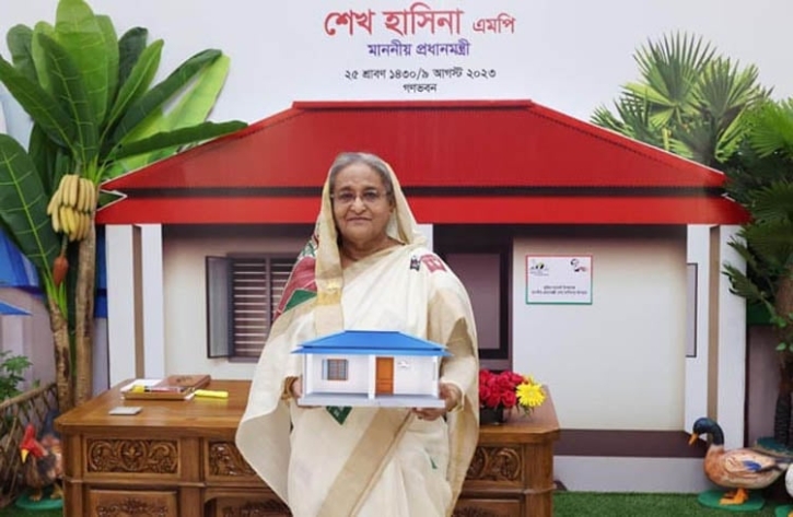 আরো ১২টি জেলা ও ১২৩টি উপজেলাকে গৃহহীন, ভূমিহীনমুক্ত ঘোষণা