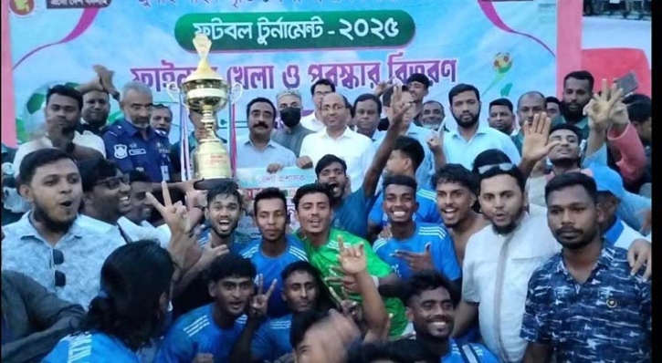 হবিগঞ্জে ‘জুলাই শহীদ স্মৃতি জেলা প্রশাসক গোল্ডকাপ টুর্নামেন্টে’