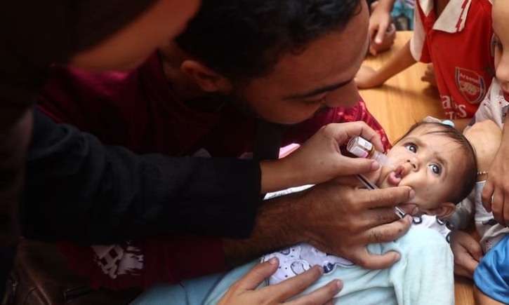 গাজায় ৪০ হাজার শিশুকে টিকা দিবে ডব্লিউএইচও