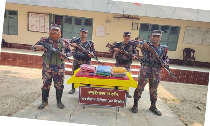 সাতক্ষীরা সীমান্তে ভারতীয় বিভিন্ন মালামাল জব্দ