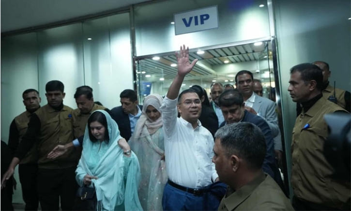 তারেক রহমান সিলেটে পৌঁছেছেন, যাচ্ছেন মাজার জিয়ারতে