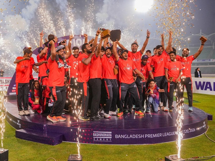 চট্টগ্রামকে হারিয়ে চ্যাম্পিয়ন রাজশাহী