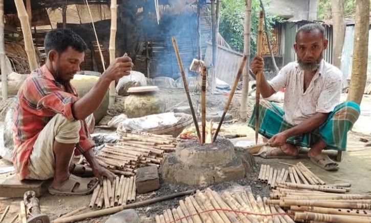শ্রীমদ্দির গ্রামের বাঁশির সুর বহির্বিশ্বে ছড়িয়ে পড়েছে