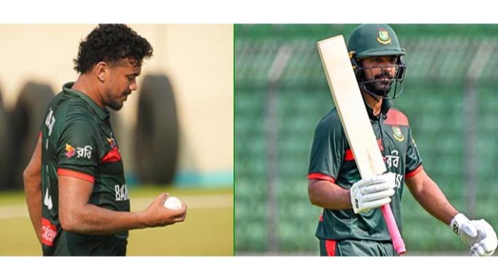 প্রস্তুতি ম্যাচে ব্যাট-বল হাতে চমক সাইফ ও তাসকিনের