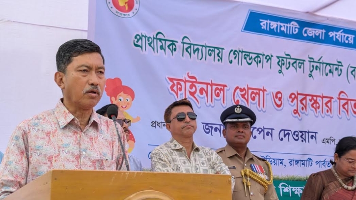 ক্রীড়াক্ষেত্রে পার্বত্য চট্টগ্রাম সম্ভাবনাময় একটি অঞ্চল : দীপেন দ