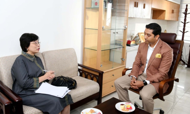 প্রাথমিক ও গণশিক্ষা প্রতিমন্ত্রীর সঙ্গে থাইল্যান্ডের :