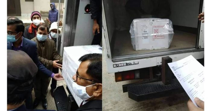 এক লাখ আট হাজার ডোজ টিকা পৌঁছল ব্রাহ্মণবাড়িয়ায়