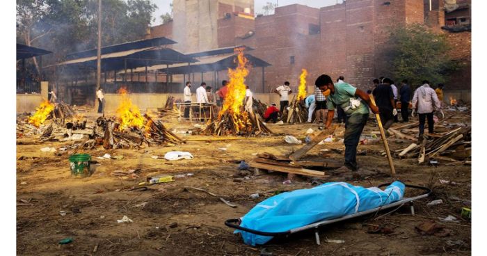 আবারো ভারতে করোনাভাইরাসের  মৃত্যু ও সংক্রমণ বেড়েছে