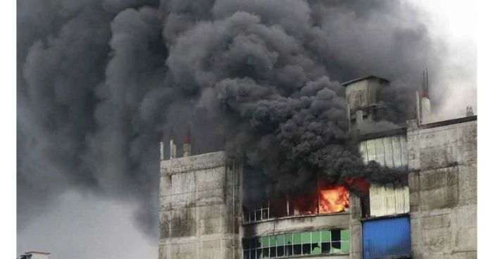 অগ্নিকাণ্ডের ঘটনায় শুধু চতুর্থ তলাতেই ৪৯ লাশ