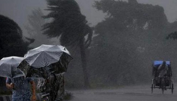 দেশের ৭ জেলায় বজ্রবৃষ্টিসহ ঝড়ের পূর্বাভাস