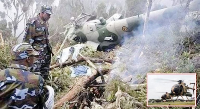 কেনিয়ায় সামরিক হেলিকপ্টার অবতরণের সময় বিধ্বস্ত হয়ে সেনা নিহত