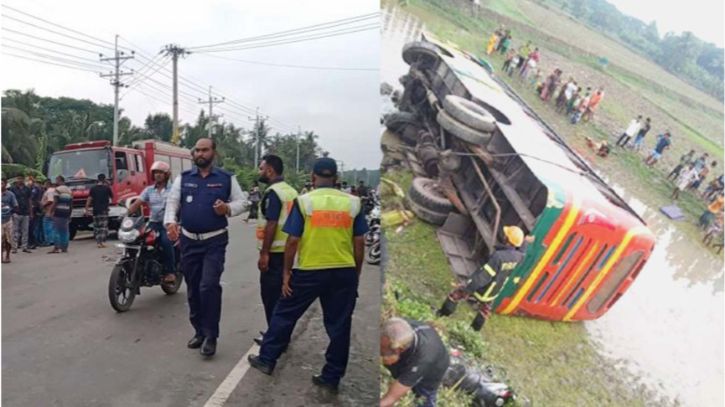 চাঁদপুরে ট্রাকের ধাক্কায় নিহত ৩