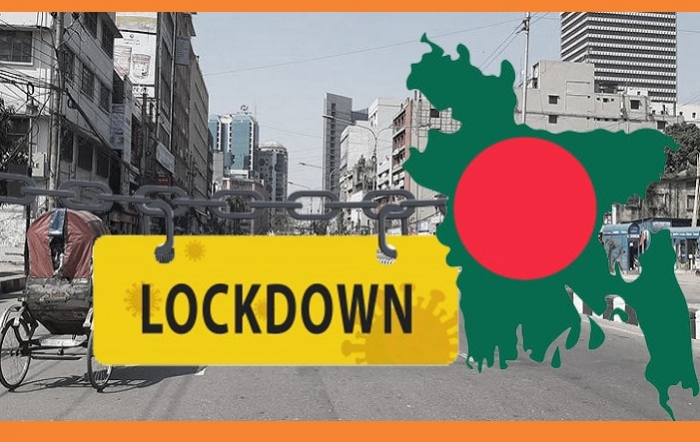 সারাদেশে আগামী সোমবার থেকে কঠোর লকডাউনের ঘোষণা