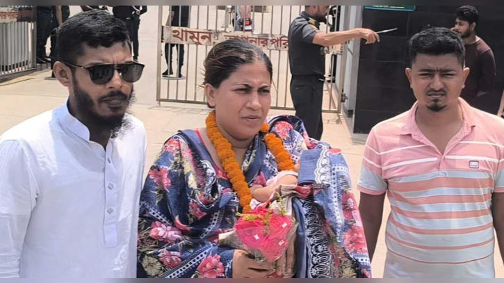 দেড় মাসের শিশু নিয়ে কারাগারে যাওয়া সেই মায়ের মুক্তি মিলল