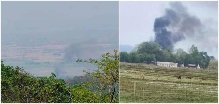 মিয়ানমারের বিদ্রোহী গোষ্ঠীর হামলায় সামরিক হেলিকপ্টার ভূপাতিত