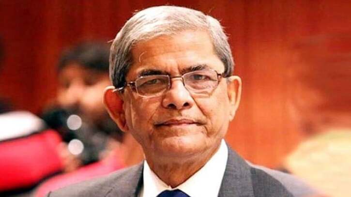 প্রধানমন্ত্রী পদ নিয়ে কোনো দ্বিধাদ্বন্দ্ব নেই :  মির্জা ফখরুল