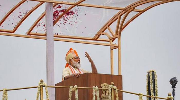 মোদীর স্বাধীনতা দিবসে চীন ও পাকিস্তানকে হুঁশিয়ার