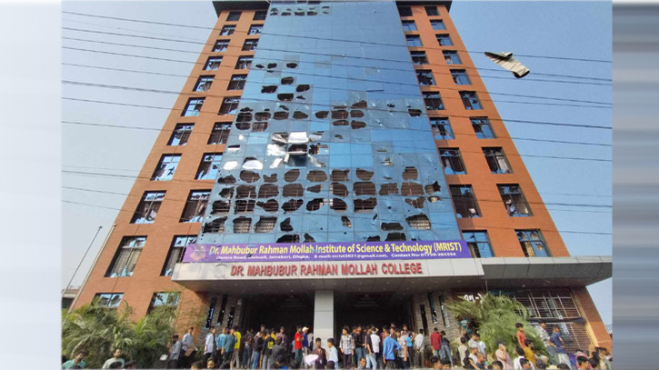 হামলা-লুটপাটে মোল্লা কলেজের ক্ষতি ৫০ কোটি টাকা, দাবি অধ্যক্ষের