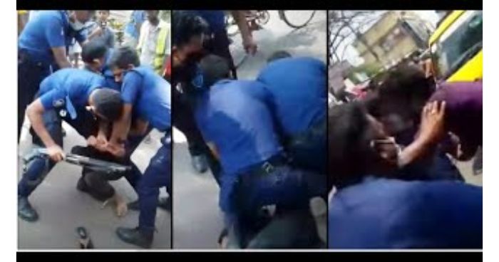 ফেনীতে পুলিশ-যুবক  মারামারী , ৩ পুলিশ সদস্য ক্লোজড