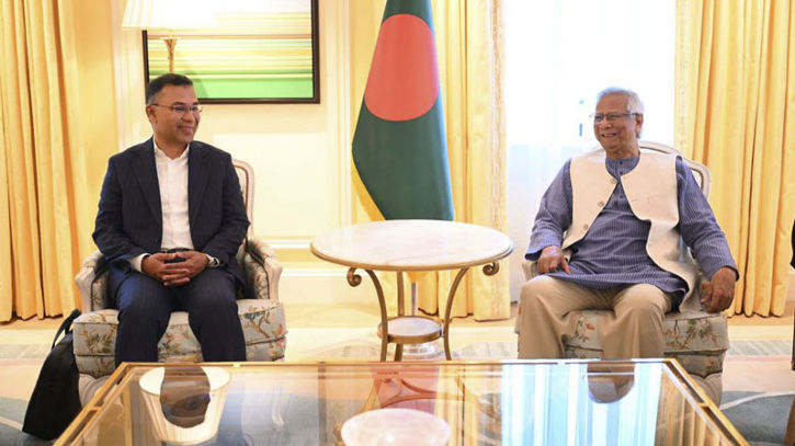 প্রধান উপদেষ্টার সঙ্গে তারেক রহমানের বৈঠক সন্ধ্যায়