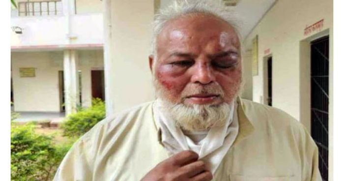 জয় শ্রীরাম না বলায় মুসলিম বৃদ্ধকে মারধর