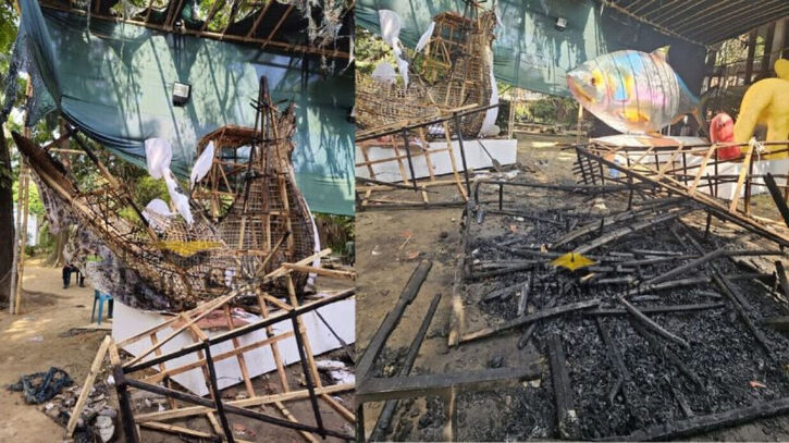 ফ্যাসিস্টের মুখাকৃতি পোড়ানোর ঘটনায় তদন্ত কমিটি গঠন