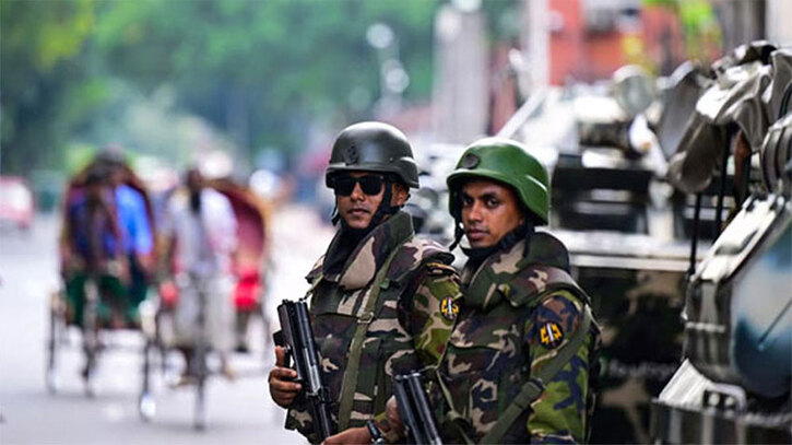 সশস্ত্র বাহিনীর ম্যাজিস্ট্রেসি ক্ষমতা বাড়ল ২ মাস