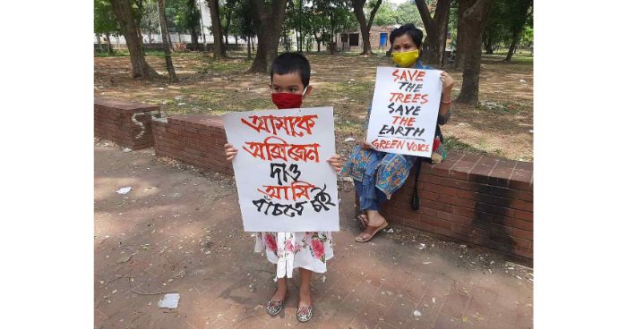 কোটি জনতার অব্যক্ত উক্তির বহিঃপ্রকাশ ৬ বছরের শিশুদের হাতে!