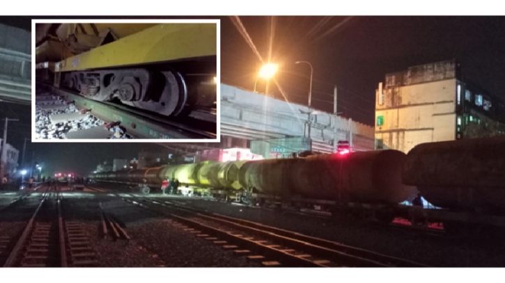 কুমিল্লায় তেলবাহী ট্রেন লাইনচ্যুত, রেল যোগাযোগ বন্ধ