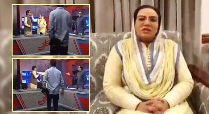 টক শো`তে তর্কের এক পর্যায়ে সাংসদকে চড় দিলেন বিরোধী দলের নেতা