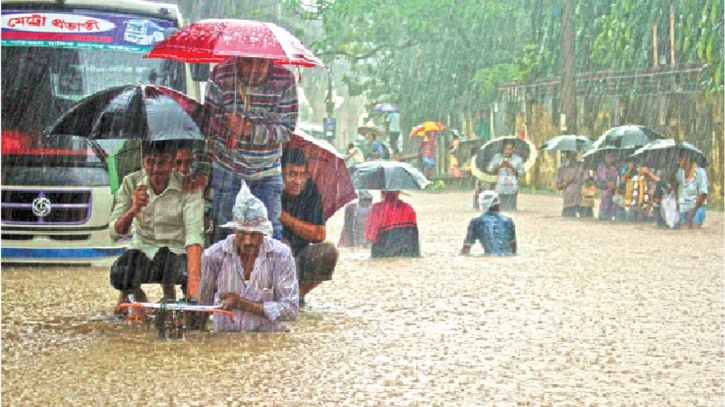 অতি ভারী বর্ষণ হতে পারে সিলেটসহ সাত বিভাগে,রয়েছেভূমিধসের সম্ভাবনা