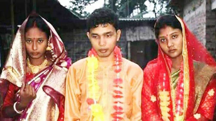 দুই প্রেমিকাকে একসাথে বিয়ে করে আলোচনায় পঞ্চগড়ের রোহিনী