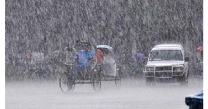 দেশে ভারি বর্ষণের পূর্বাভাস
