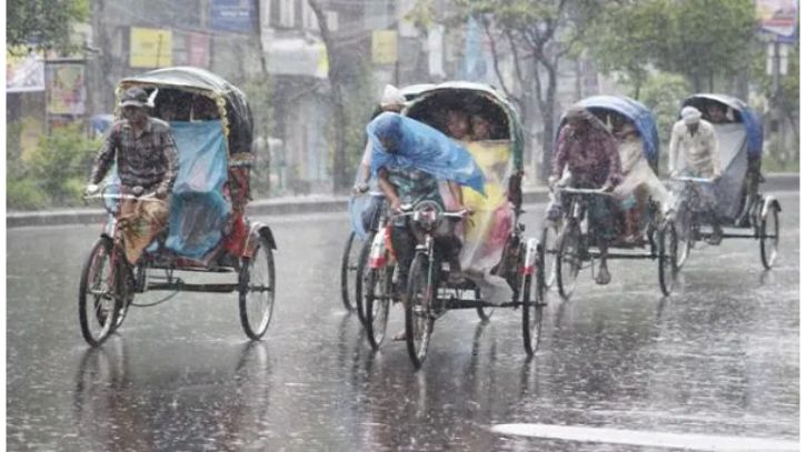 ভ্যাপসা গরমের পর স্বস্তির বৃষ্টি