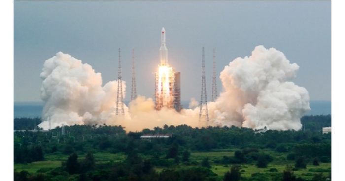 ভারত মহাসাগরে পড়ল চীনা রকেটের ধ্বংসাবশেষ