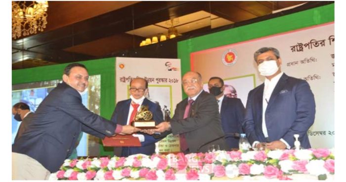 রাষ্ট্রপতি শিল্প উন্নয়ন পুরস্কার পেলো ১৯ প্রতিষ্ঠান