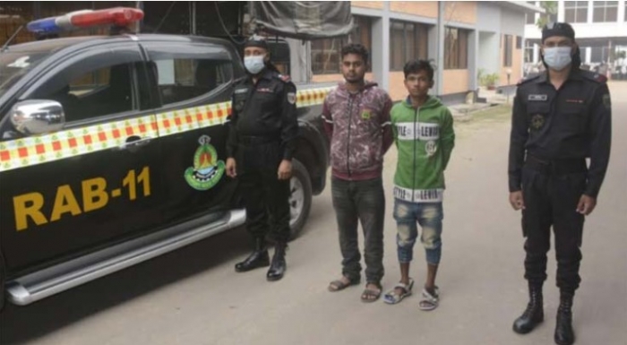 নারায়ণগঞ্জে র‍্যাবের অভিযানে ২ মাদক ব্যবসায়ী আটক