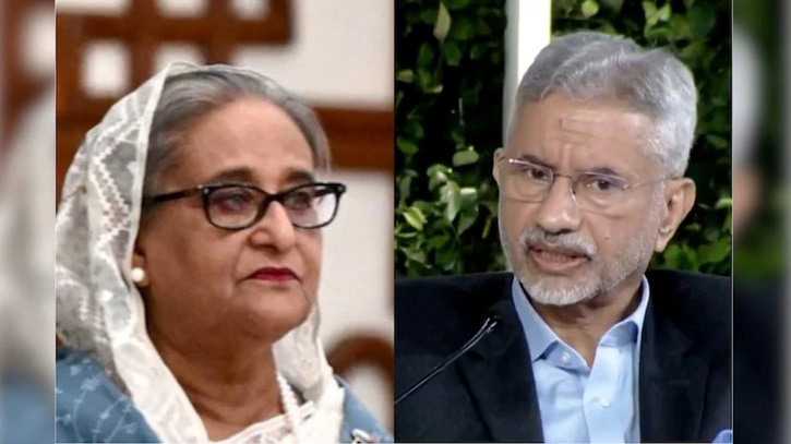 সিদ্ধান্ত তাকেই নিতে হবে, ভারতে শেখ হাসিনার থাকা প্রসঙ্গে জয়শঙ্কর