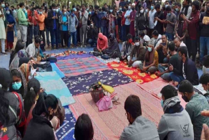 শাবিপ্রবি শিক্ষার্থীরা গণঅনশনে যাচ্ছেন