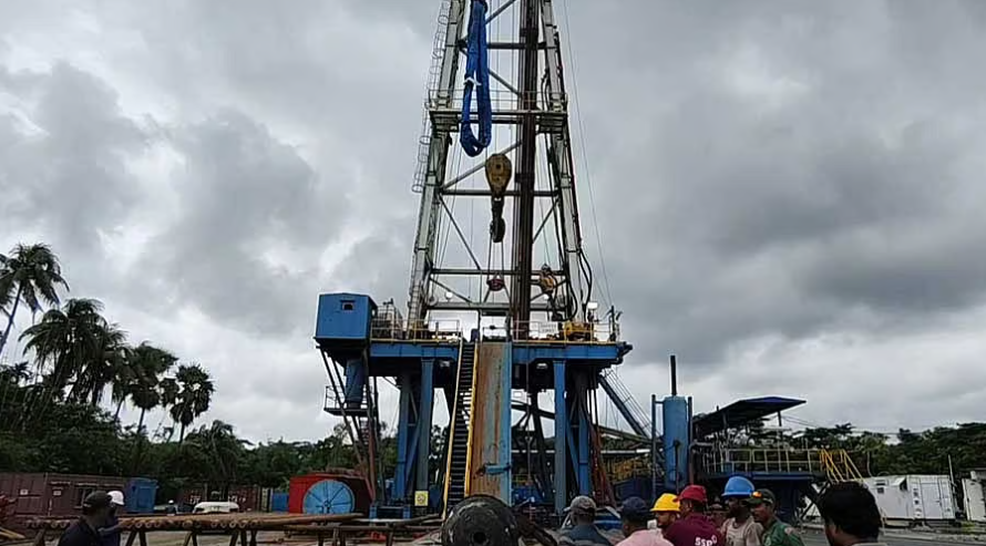 নোয়াখালীতে নতুন গ্যাস কূপের খনন শুরু, ‘দিনে মিলবে ৭ মিলিয়ন ঘনফুট’