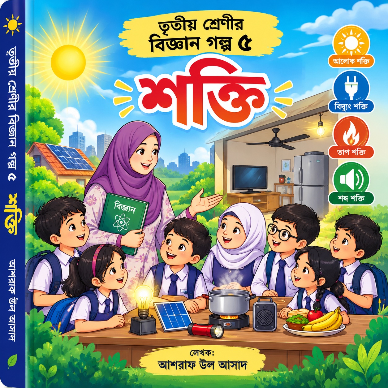 তৃতীয় শ্রেণীর বিজ্ঞান গল্প: আলোর জাদু